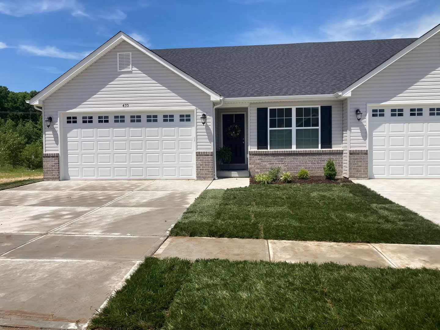 Landscaping work